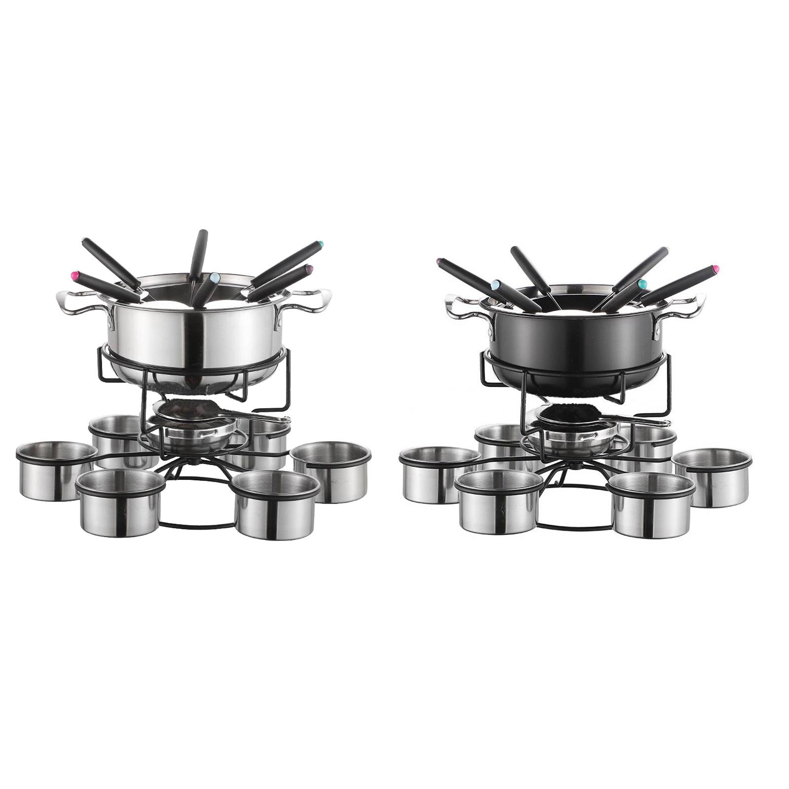 Home Cooking Set - Set Pentola Fonduta Multifunzione Rinforzata per