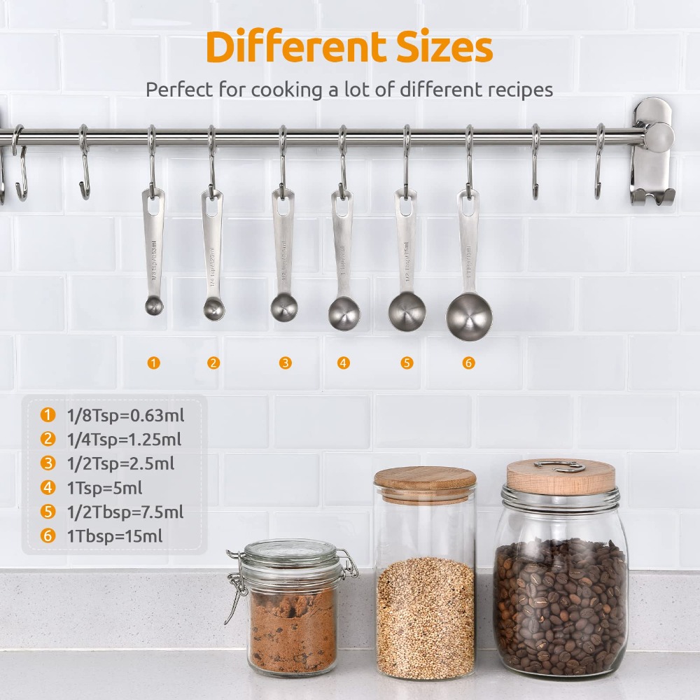 6 pz/set Cucchiaio dosatore in - Home Cooking Set recensione e prezzo