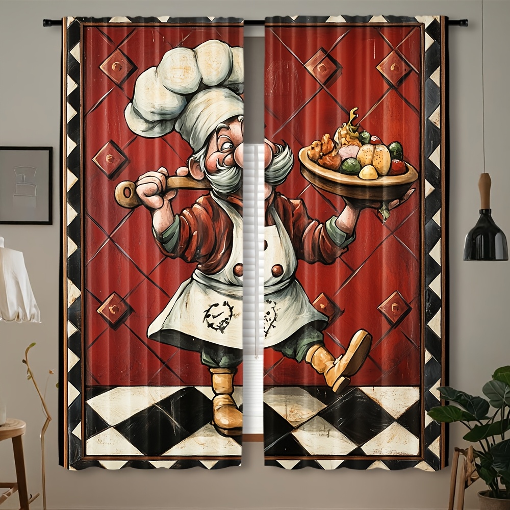 Tende da cucina a tema chef, s - Home Cooking In French recensione e prezzo