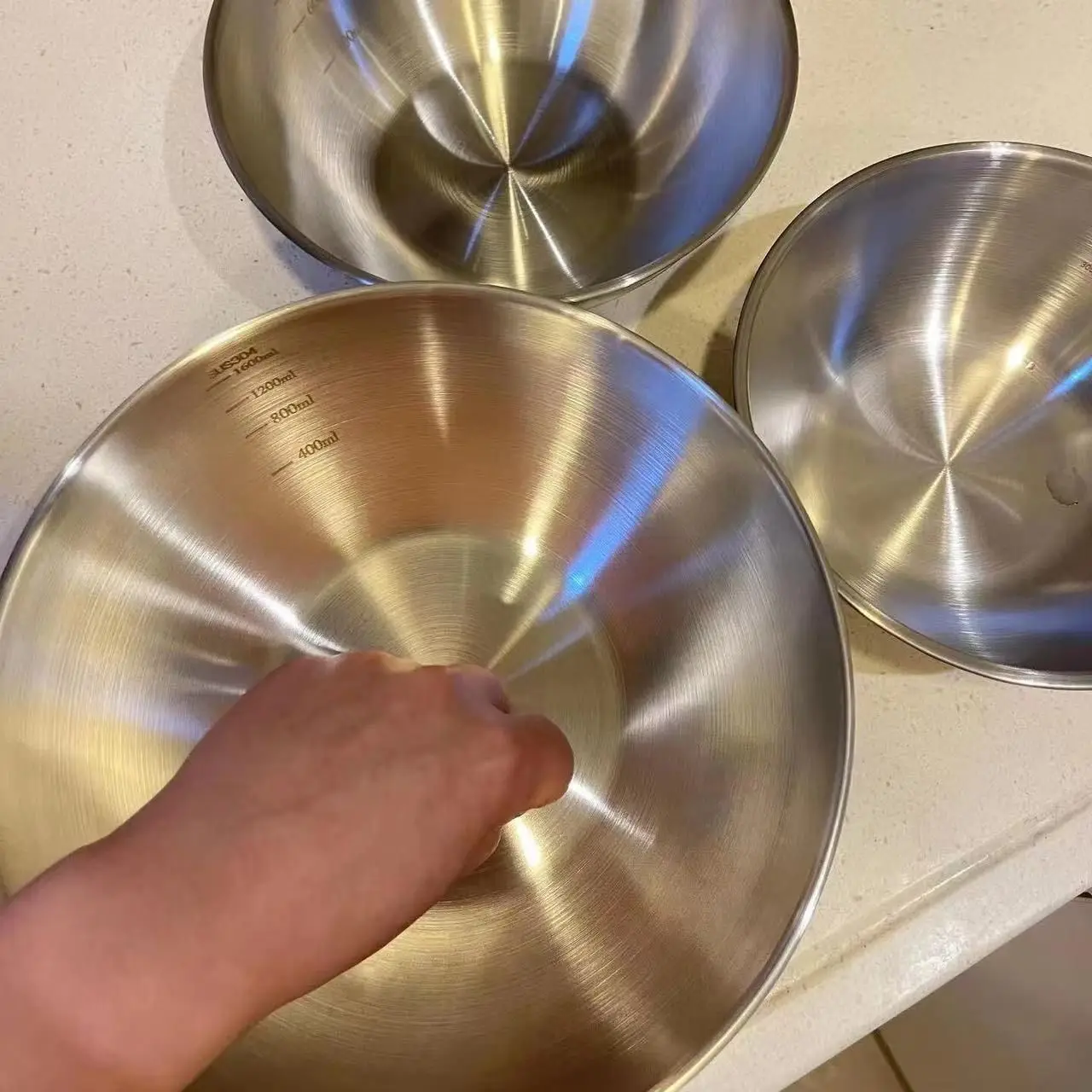 Set di 1-3 Ciotole in Acciaio  - Home Cooking Set recensione e prezzo