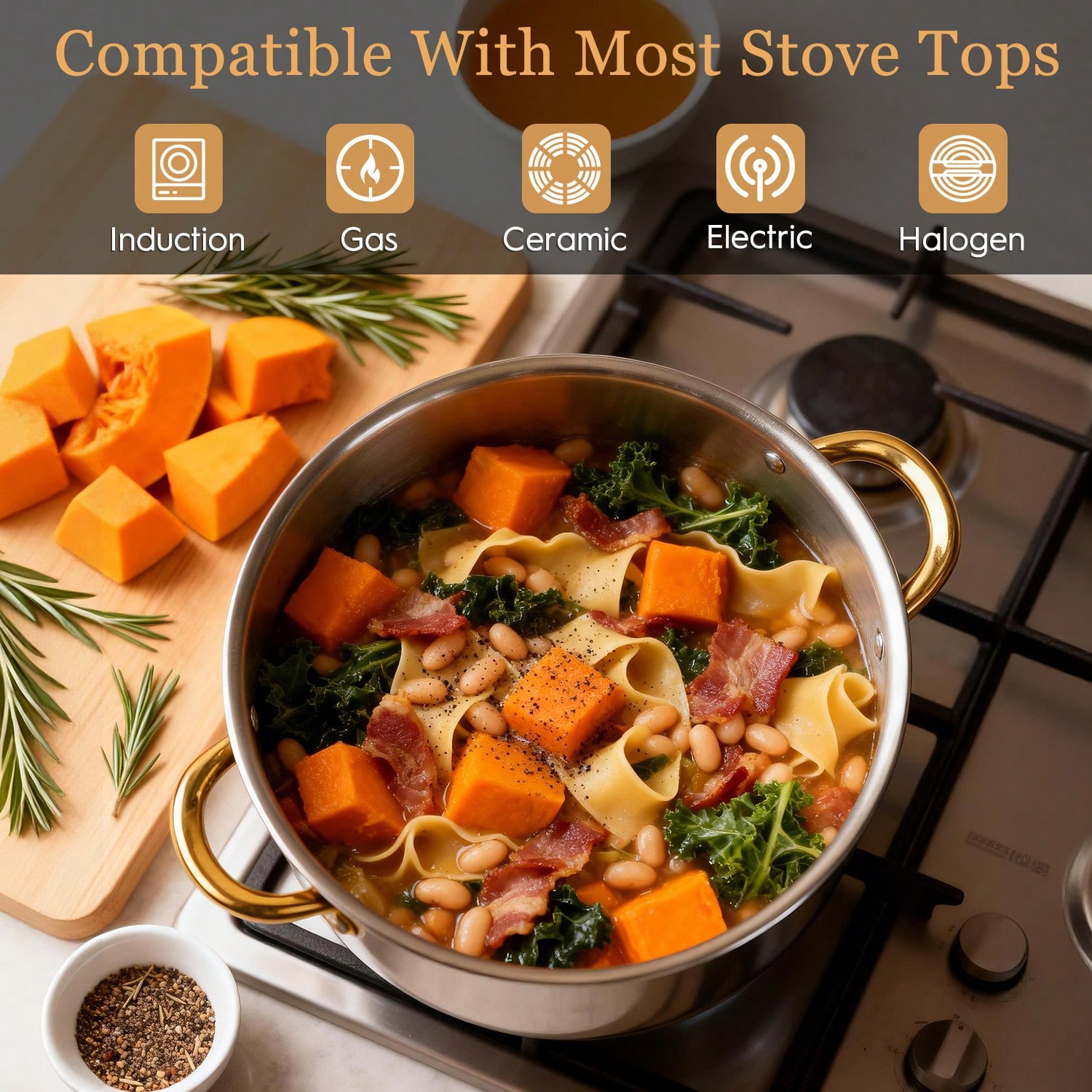 Set di pentole in acciaio inos - Home Cooking Set recensione e prezzo