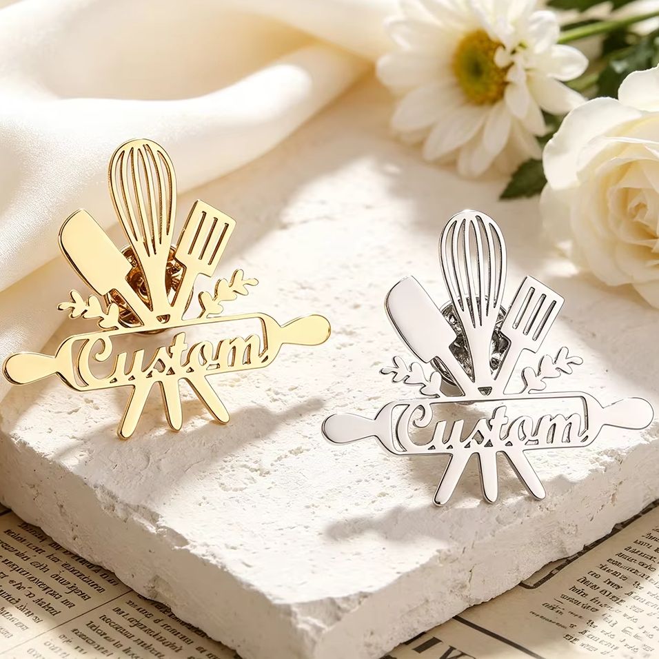 Spilla Personalizzata in Accia - Home Cooking Set recensione e prezzo