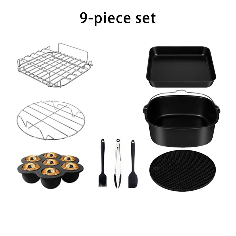 6 pz 9 pz AirFryer Accessori S - Home Cooking Set recensione e prezzo