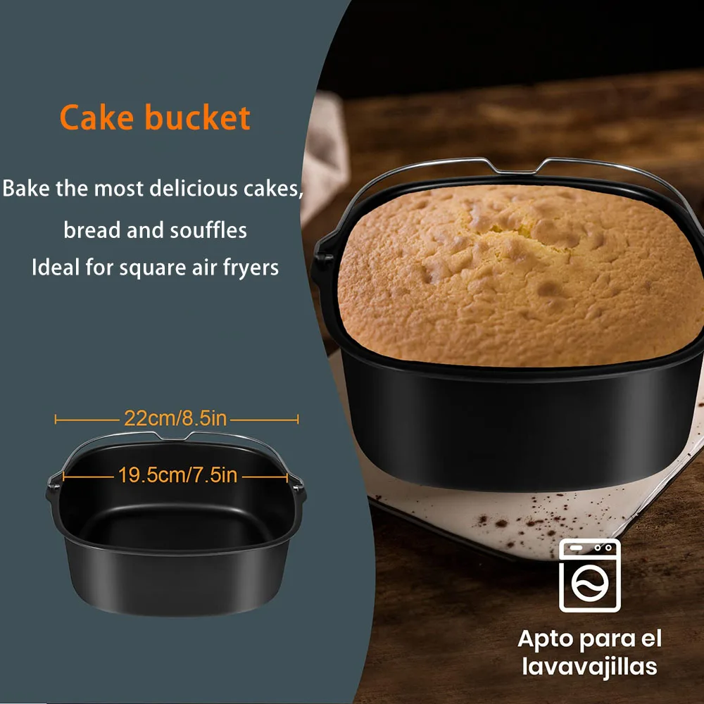6 pz 9 pz AirFryer Accessori S - Home Cooking Set recensione e prezzo