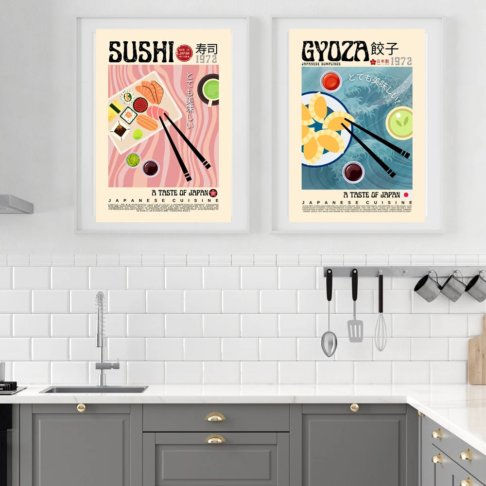 Stampa su Tela Artistica Moder - Home Cooking Japanese Food recensione e prezzo